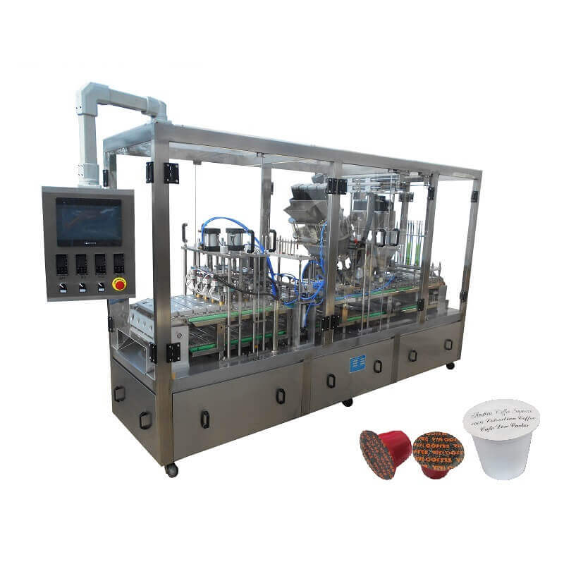 KFP-4 全自動咖啡膠囊灌裝封口機（K-CUP&Nespresso）